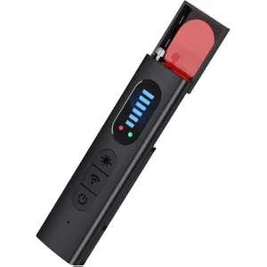 Hidden Camera Detectors, Spy Camera Finder, Portable Hidden Bug and Camera Detector, 5 Levels Sensitivity 6 Modes, Wireless Rechargeable for Home, Car, Hotel, Travel, 1 Pack, Full Safety Audio