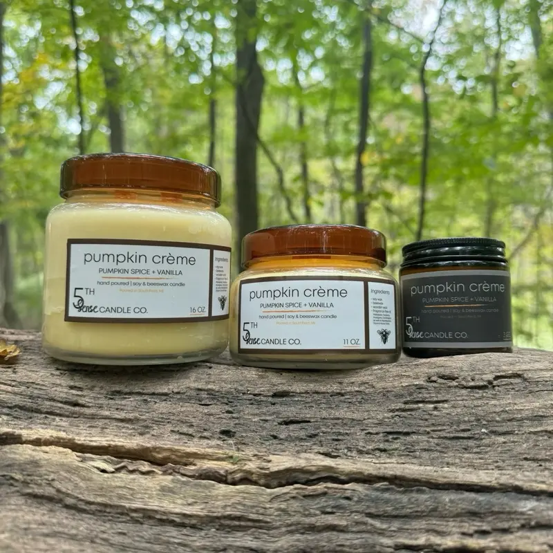 Pumpkin Crème Candle - Pumpkin Spice and Vanilla