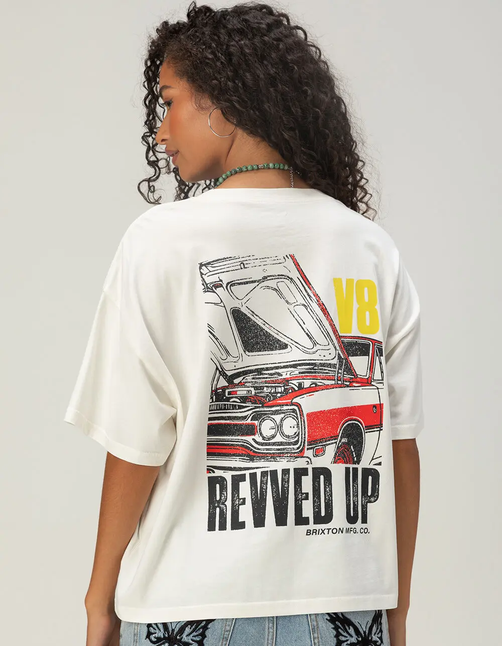 BRIXTON Revved Up Womens Boxy Tee