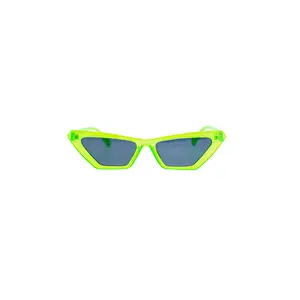 Neon Cateye Sunglasses - Green