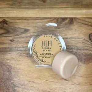 H|H Siesta Sands Scented Wax Cubes 1oz 26g Hand Poured in Sarasota FL for Home Fragrance
