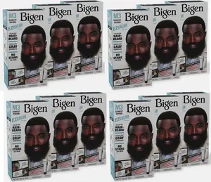 12 Pack Bigen EZ Hair Color (M3) Darkest Brown
