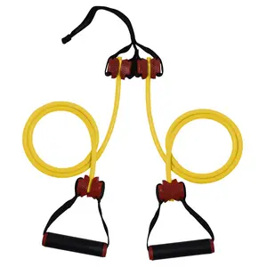 Fitness Trainer Cable - Yellow, Durable Design, Ideal for Fitness Training, Versatile for Various Activities