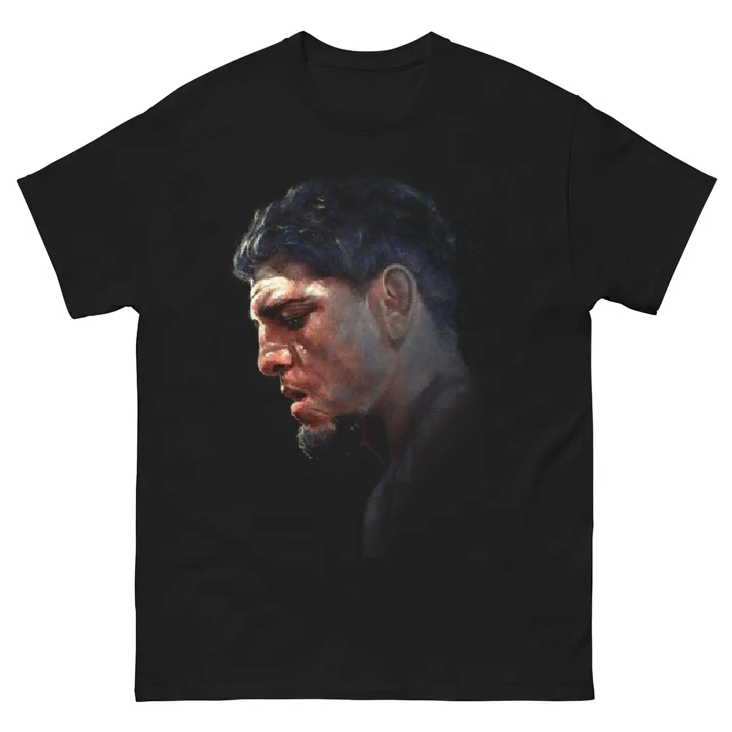 Nick Diaz UFC Black T-Shirt Wrestling Icon Graphic T-Shirt