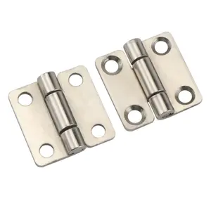 (Ten-piece pakage) Stop at will Damping hinge Furniture cabinet door Instrument folding loose-leaf 26 * 26 positioning hinge