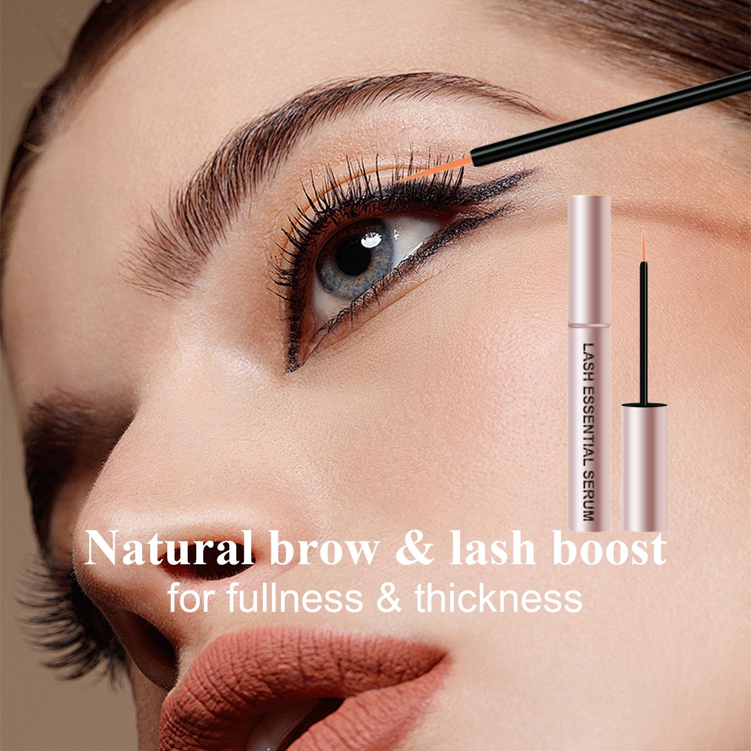 【Buy 2 BOX Receive 10ML】Eyelash Enhancing Serum with Powerful Peptides & Plant Botanicals for Thinning Lashes 5ML Makeup Cosmetic