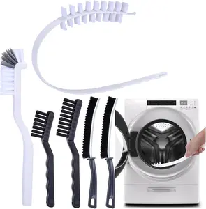 Palksky Washing Machine Cleaning Brush Set – 6PCS Drum & Crevice Cleaner Brushes for Front Load Washer Rubber Seal