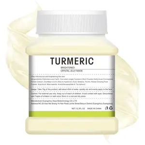 Turmeric Jelly Face Mask For Facial Skin Care, 12.3 Fl.Oz, Natural Gel Hydro Face Masks, Moisturizing&Hydrating Gel For All Skin Types A Perfect Gift For Skin Care Moisturizer Moisture Cosmetic Hydrate