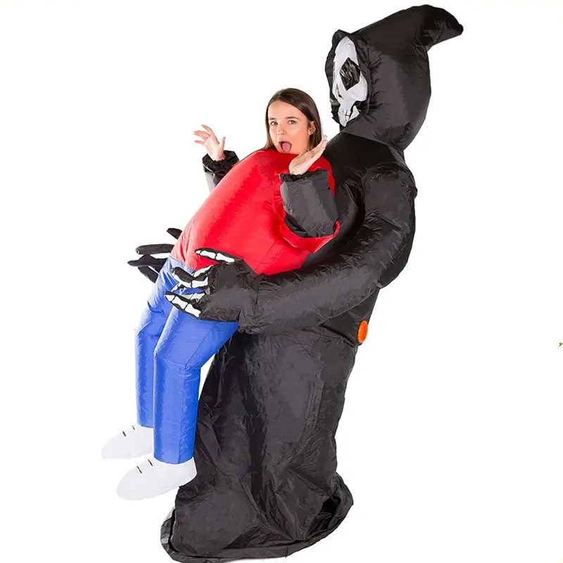 Death embraces a person