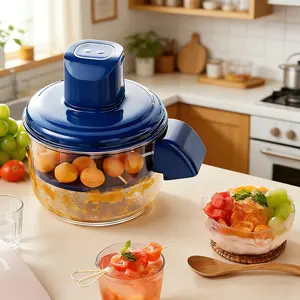 Electric Peeler Machine– Rechargeable Automatic Fruit & Vegetable Skin Remover for Garlic, Grapes, Cherry Tomatoes & Chestnuts – 1300mAh Battery, Type-C Charging, Easy to Use & Clean,Arthritis Kitchen Aid - Kitchen Utensils Kitchen Gadget Peeling