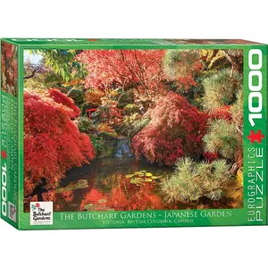 The Butchart Gardens Japanese Garden 1000 Piece Jigsaw Puzzle
