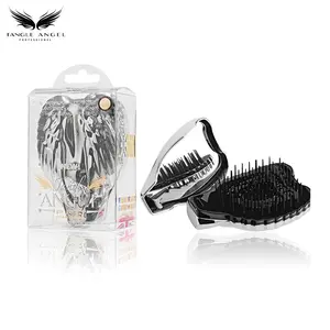 Tangle Angel Detangling Hair Brush - Anti Static Tangle Taming Brush with Soft Bristles - Heat & Water Resistant Pro Detangler Hairbrushes for Women for Fine, Thick, Wavy, & Curly Hair Haircare Heatless denman  brush hair brush set