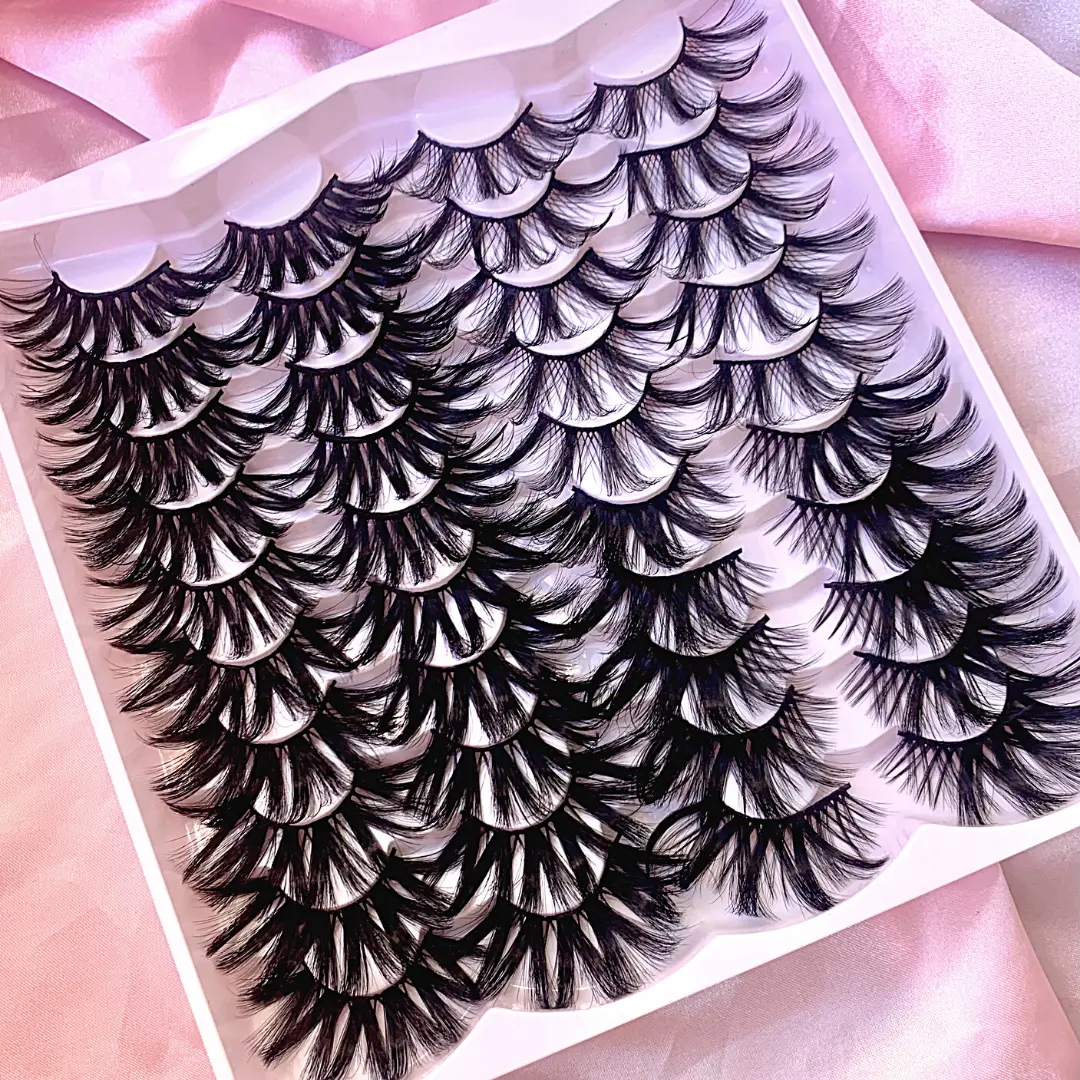 Nirvana Lash Book 20 Pairs 25mm Lashes in 4 Styles High Quality Lightweight 100% Cruelty-Free for Day & Night Looks