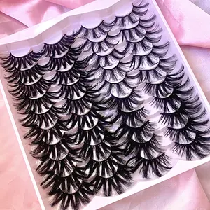 Nirvana Lash Book 20 Pairs 25mm Lashes in 4 Styles High Quality Lightweight 100% Cruelty-Free for Day & Night Looks