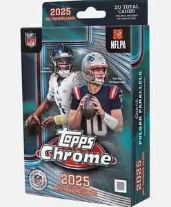 2025 Topps Chrome Football Hanger Box