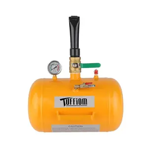 【Summervibes】TUFFIOM 5 Gallon Air Tire Bead Blaster Seater w/Pressure Gauge & Handle, Wheel Seating Tool Inflator Tank for Truck ATV, 85-116PSI Operating Pressure