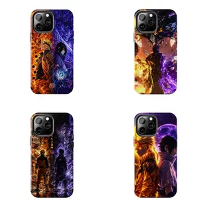 Anime U.Naruto and Sasuke Case for iPhone 17-7 Pro Max Plus & Samsung Galaxy S25-S21 Ultra Plus - Kurama Susanoo Valley of the End Yin Yang Aesthetic Phone Cover unisex