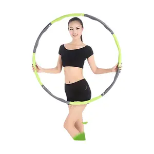 Weighted Massage Hula Hoop – Dual-Action Core & Cardio Fitness Hoop