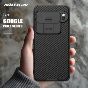 for Google Pixel 8 7 9 Pro XL Case Nillkin CamShield Slide Camera Heavy Duty Back Cover Privacy Lens Protection Case
