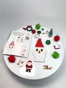 R’berry Beaded Keychain Kit - Santa