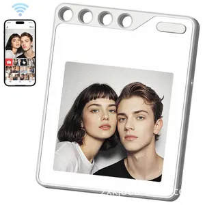 Anti-Lost DIY Locator, E-Ink Screen Projection Keychain, Portable Positioning Design