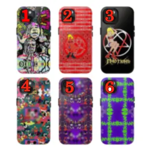 6 Styles Nine VVi.ci0.uss Phone Case, new album case,  Case Cover For iPhone, Ver2 uicide.boys Phone case