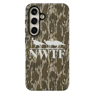 Bottomland Camo Turkey Hunting Phone Cases , Shockproof Rugged Cover Dual Layer Soft TPU Hard Bumper Shell for Samsung S26 S25 S24 S23 S22 S21 NOTE20 Ultra A71 A56 A36 Plus FE A06 A13 A14 A15 A16 A23 A25 A26 A34 A52 A53 A54 A55 Edge Gift for Hunters