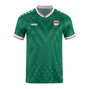 Iraq 2026 WCup Soccer Shirt for Men, Retro Futbol Jersey, Lightweight Athletic Sports Top, Football Fan Streetwear Apparel
