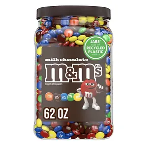 M&M's Milk Chocolate Candy Jar 62 oz