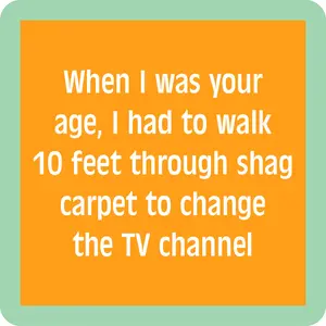 Shag Carpet Coaster