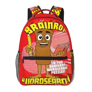 Lightweight Tung Tung Sahur Backpack Funny Cartoon Tung Tung Sahur gifts Daily Commute Casual Laptop Backpack Hiking Daypack Tung Tung Sahur merch storage bag for birthday, anniversary, party gifts