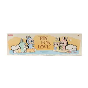 Pop Mart Labubu The Monsters Pin for Love Series Vinyl Plush Pendant (A-M) Sealed Case (14 Blind Box), from StockX