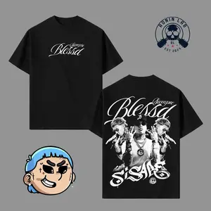 Blessd Siempre Blessd Si Sabe Graphic T-Shirt, Oversized Cotton Tee, Latin Trap Reggaeton Streetwear Shirt, Music Unisex