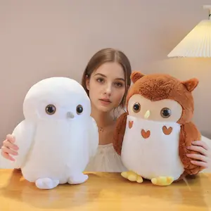Cute Magic Owl Plush Toy, New Creative Owl Doll Pillow, Gift Home Decor, Birthday Party Present, Single Cute Owl Soft Stuffed Animal