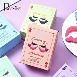 PAGEVINE Eye Mask 12 Pair in Hydrogel Eye Patches Wake-up Effect With Vitamin C & Hyaluronic Acid Makeup Tool Moisturizing Eye bag Mask Under Eye Mask, Eye Care Product Girl Gift Hydrating Comfort Daily