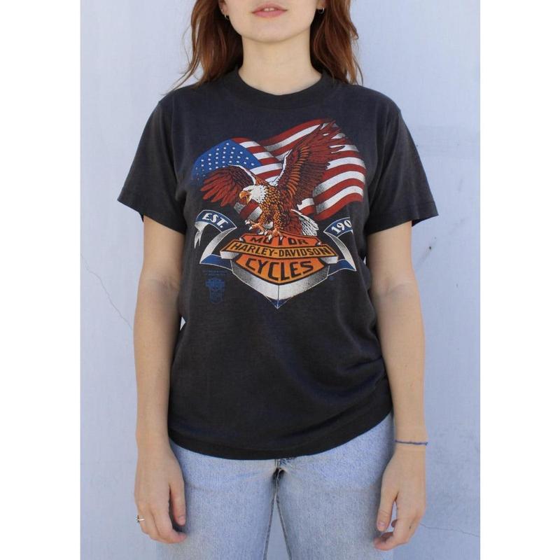 Vintage Harley Tee T0401