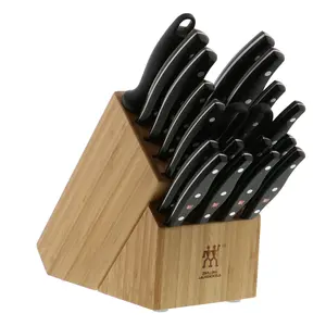 ZWILLING Twin Signature 19-pc German Knife block set, Made in Company-Owned German Factory, Special Formula Steel ZWILLING Twin Signature 19-pc German Knife block set, Made in Company-Owned German Factory, Special Formula Steel