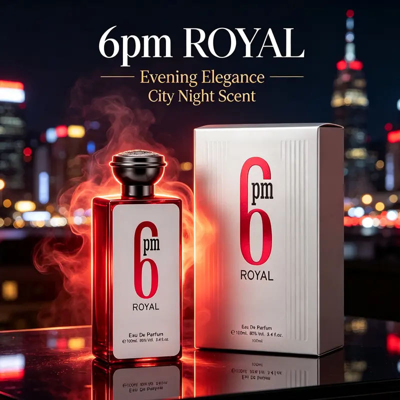 Men’s Oriental Woody Amber Eau de Cologne - Refined Gentlemanly Long-Lasting Scent, 100ml/3.4oz, Suitable for Daily & Formal Occasions
