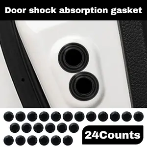 24 Counts Car Door Shock Absorbing Gasket, long service life for daily usage