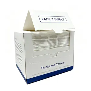 Disposable Face Towel, Clean Face Towels XL 50pcs/box Portable Multipurpose Wet & Dry Towel, Soft Face Towel for Home Bathroom Outdoor Travel, Soft Cleaning Towel