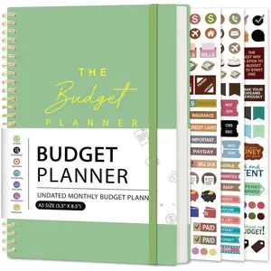 Budget Planner Account Book Monthly Expense Tracker, Saving & Debt Tracker, Monthly Budget Review 5.5" x 8.5", Control Your Money to Manage Your Finances