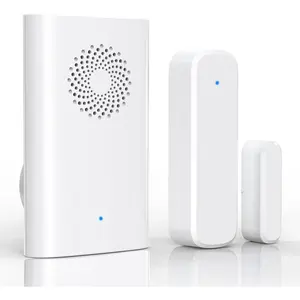 Wireless Door Sensor Chime, Door Open Alarm When Entry Business/Office/Store (500ft Range 51 Ringer Adjustable Volume) Home Alert Bell for Kid/Toddler Safety