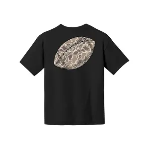 Camo Football Drip Youth Tee