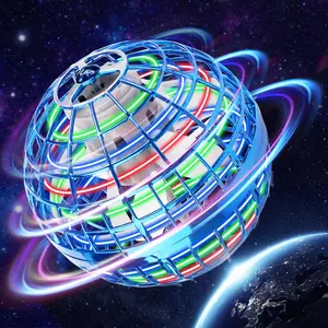 Flying Orb Ball Toys, 2025 Ball Hand Controlled Mini Drone Magic Hover Globe Boomerang Fidget Spinner Birthday Ideas Cool Boys Girls Kids for 6 7 8 9 10+ Year Old Indoor Outdoor Toys