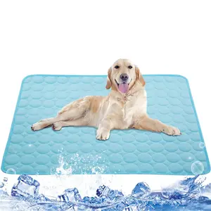 Cooling Pet Mat for Dogs and Cats, Washable Summer Pet Bed for Comfort, Versatile Use on Sofa, Floor, Car Seats