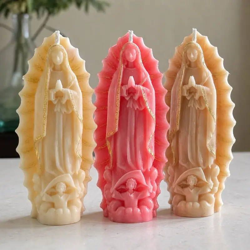 Virgen de Guadalupe – Vela Artesanal
