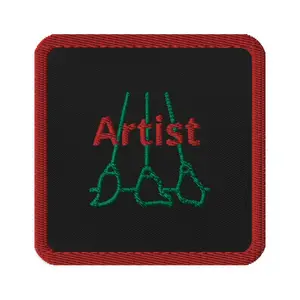 Embroidered Patches - Square 3″×3″