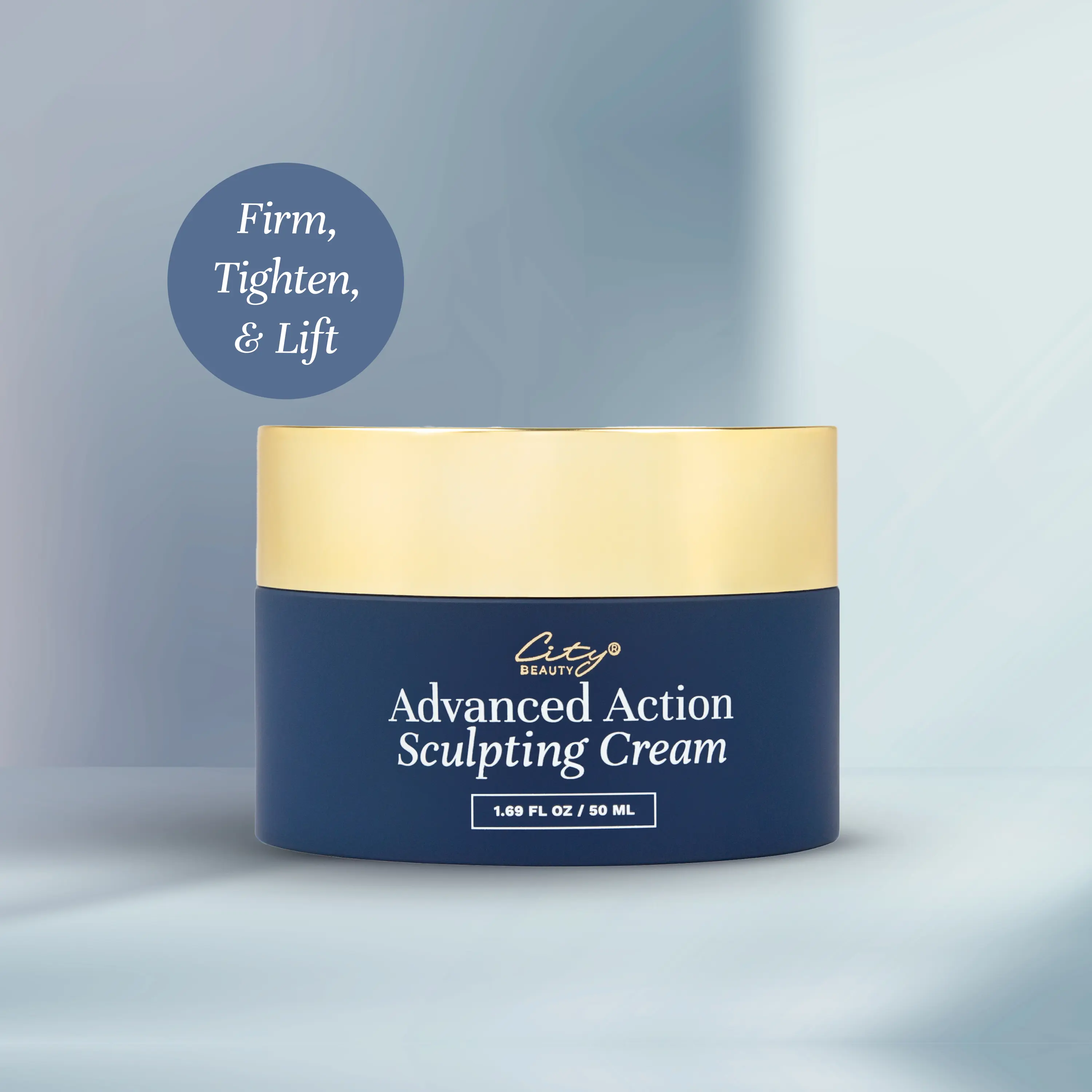 City Beauty Advanced Action Sculpting Cream – Helps Improve the Look of Sagging Skin on the Face, Jawline & Neck for a More Contoured Appearance Skin Care Moisturizer
