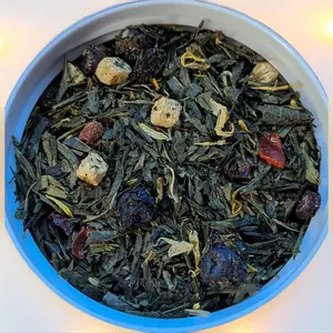 Blueberry Peach Green Tea (6 serving packet)
