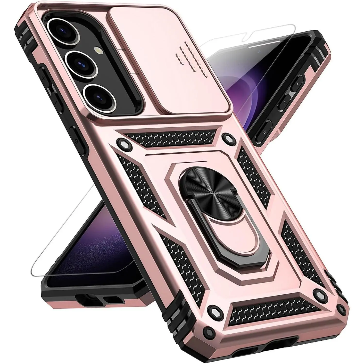 Rose Gold w/ Slide Camera 2nd gen. Military Grade